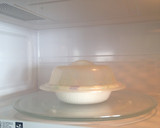 レンジでふわり蒸し卵　残り物のリメイクに作り方6写真