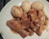 鶏肉とゆで卵のさっぱり煮作り方5写真