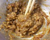 かつおハラスのにんにく味噌作り方3写真