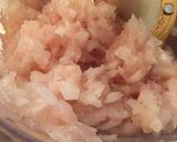 デコ＊鶏むね豆腐ハンバーグでロコモコ丼作り方1写真