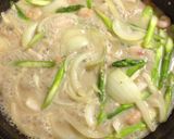 ココナッツ風味の海鮮アスパラ炒め作り方4写真