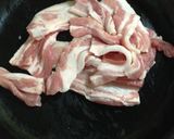 豚バラ・モヤシ・ニラの居酒屋風炒め作り方1写真