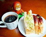 簡単!きゃべチョビホットサンド作り方4写真