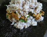 納豆と厚揚げのおにぎらず作り方5写真