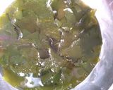 簡単！もやし　ワカメの　胡麻入り　酢の物作り方1写真