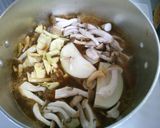 キャベツ　豚肉　玉ねぎの　カレースープ♪作り方5写真