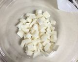 切り餅とあんこのもっちもちケーキ作り方2写真