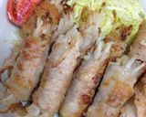 モヤシ☆肉巻き巻き♪作り方5写真