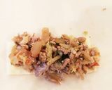 昨日の野菜炒めコッソリ春巻きにリメイク♬作り方2写真