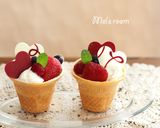 苺ミルク☆まかないロールケーキ作り方27写真
