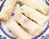昨日の野菜炒めコッソリ春巻きにリメイク♬作り方3写真