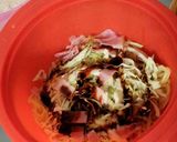 焼きそばはレンジで！HM焼きそばまん作り方5写真