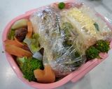 バケットで焼きそばパン弁当作り方6写真