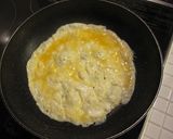 卵１個で作る白だしの卵焼き作り方2写真