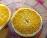 一皮剥いて♪夏みかん（八朔）ピール作り方2写真