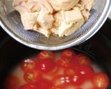 土鍋炊飯★ツナとトマトとチーズご飯作り方3写真