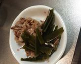 捨てずにリメイク☆鰹節と昆布チャーハン作り方1写真