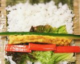 目指せ！彩り綺麗なサラダ巻き★作り方5写真