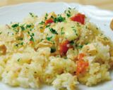 土鍋炊飯★ツナとトマトとチーズご飯作り方7写真