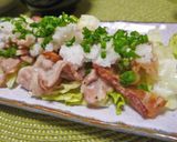 塩豚ばら肉ＤＥ大根おろし焼き作り方7写真