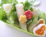 超早♪焼きそば生春巻きのモチモチ弁当作り方5写真
