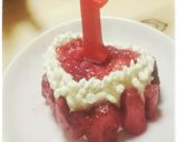 1歳の安心手作りバースデーケーキ作り方18写真
