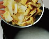 土鍋炊き★焼き大根めし作り方3写真
