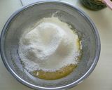 バレンタインに☆ホワイトチョコマドレーヌ作り方3写真