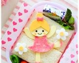 バレリーナの女の子♪キャラ弁作り方9写真