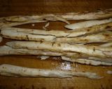 ごぼう　バルサミコ酢炒め作り方1写真