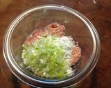 しいたけの鶏ひき肉詰め蒸し作り方1写真