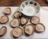 しいたけの鶏ひき肉詰め蒸し作り方3写真