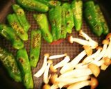 簡単!!ピーマンとしめじの焼き浸し作り方3写真