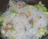 あさりと糸こんにゃくの炒めもの作り方5写真