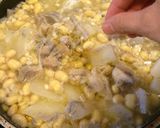 豆のチキンスープ作り方10写真