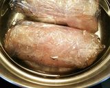 さっぱり梅しそやわらか鶏ロール作り方5写真