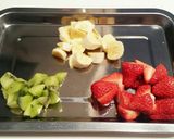 レモン風味の贅沢フルーツロールケーキ作り方8写真
