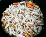 炊飯器で♪簡単美味しい炊き込みかしわご飯作り方4写真