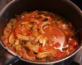 りんごとバルサミコのチキンカレースープ作り方5写真