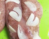 炊飯ジャーでしっとりニンニク蒸し鶏作り方2写真