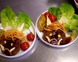 【節分レシピ】鬼さんハンバーグ作り方8写真
