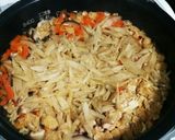 炊飯器で♪簡単美味しい炊き込みかしわご飯作り方5写真