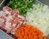 焼き肉のたれで簡単チャーハン作り方1写真