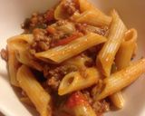 フライパン一つで☆トマトペンネ作り方4写真