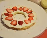 お花といちごのケーキ♪春だよくまさん♪作り方10写真