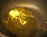 菜の花とヒメ甘海老の生姜風味パスタ作り方1写真