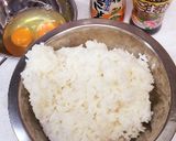 余った卵白で☆蟹あんかけ炒飯☆作り方7写真