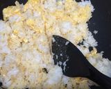 余った卵白で☆蟹あんかけ炒飯☆作り方9写真