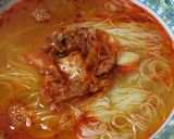 坦々キムチ麺作り方1写真