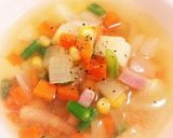簡単♡野菜たっぷりミラノ風ミネストローネ作り方4写真